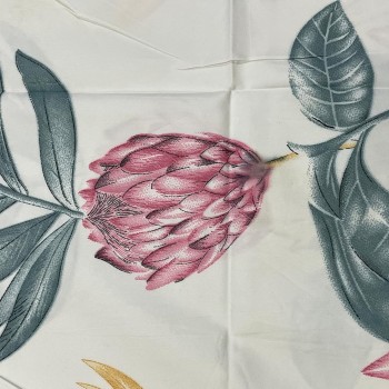 Sale Active King Size Glace Cotton Bedsheet Set with 2 Pillow Covers - Floral Print 